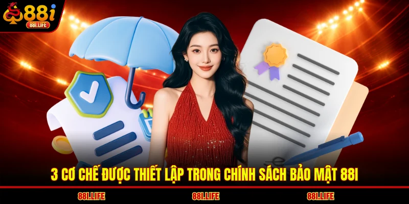 3 cơ chế được thiết lập trong chính sách bảo mật 88I