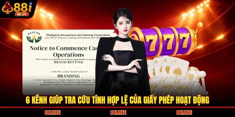 6 kênh giúp tra cứu tính hợp lệ của giấy phép hoạt động