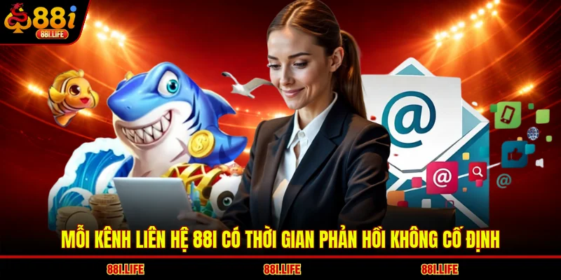 Mỗi kênh liên hệ 88I có thời gian phản hồi không cố định